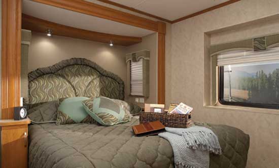 Luxurious RV Bedroom