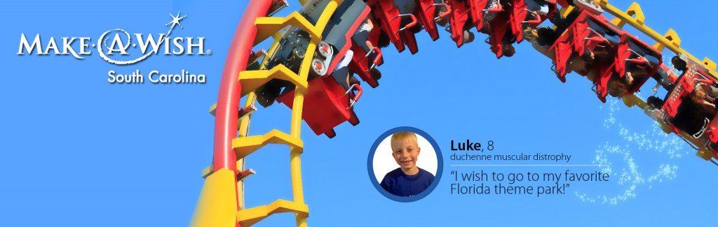 Luke wishes to go to a theme park