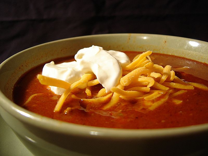 Chilli and sour cream