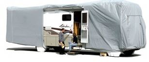 Covered class A RV