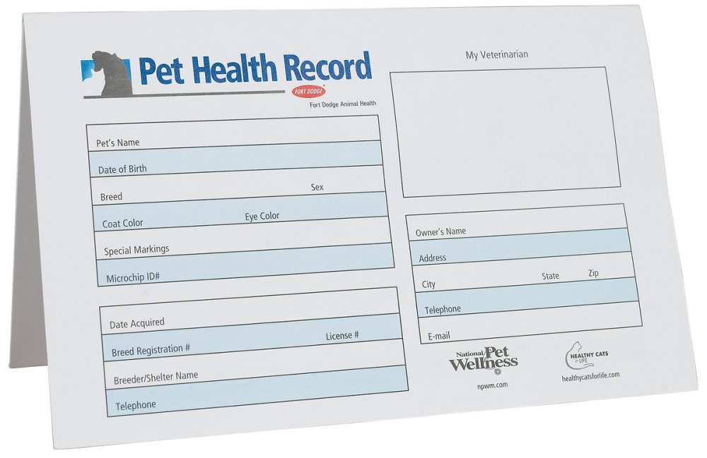 Pet health records